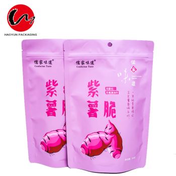 Self supporting zipper packaging bag